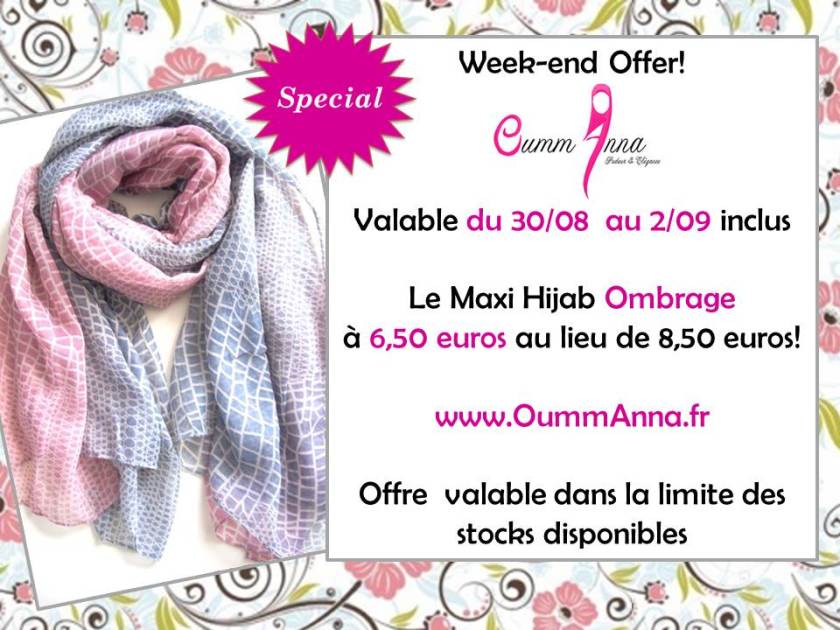 OummAnna Maxi Hijab Ombrage